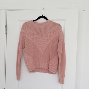 Pink sweater